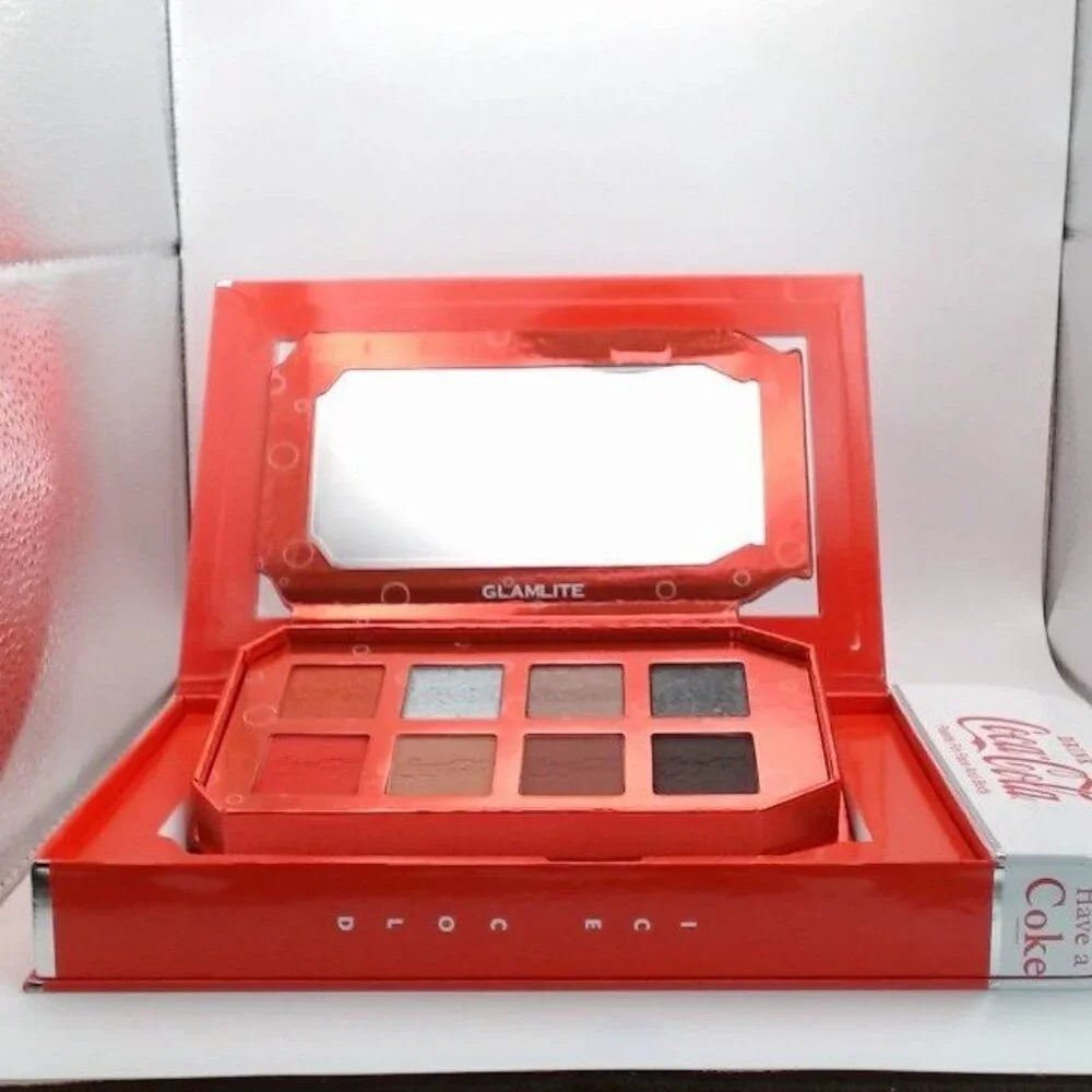 Glamlite x Coca-Cola‎ Eyeshadow Palette – 8 Shades – NWT